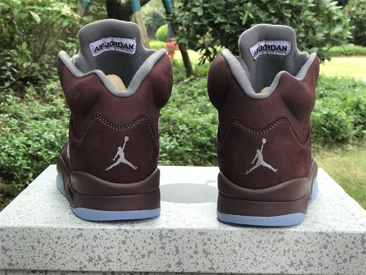 Authentic Air Jordan 5 “Burgundy”