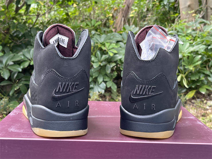 Authentic A Ma Maniére x Air Jordan 5 “Black”