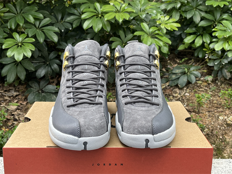 Authentic Air Jordan 12 “Dark Grey”