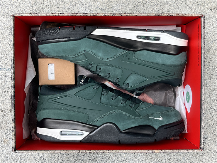 Authentic Nigel Sylvester x Air Jordan 4 RM “Pro Green”