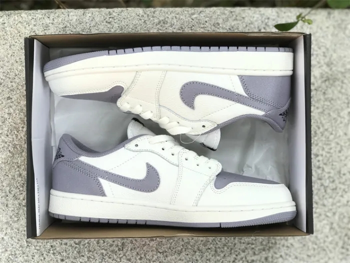 Authentic Air Jordan 1 Low “Atmosphere Grey”