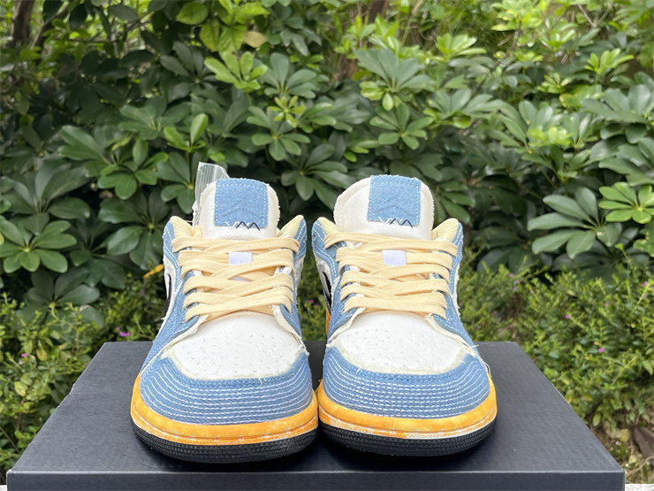 Authentic Air Jordan 1 Low “Sashiko”