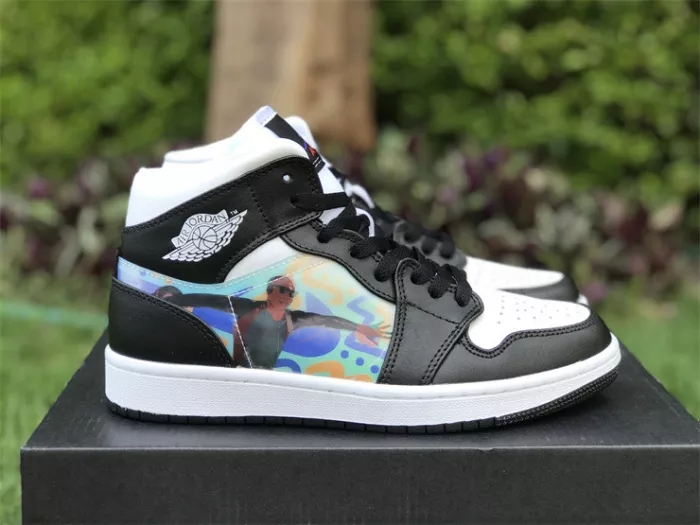 Authentic Air Jordan 1 Mid “Hologram” GS