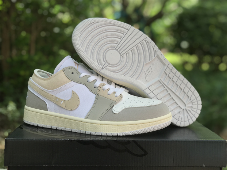 Authentic Air Jordan 1 Low OG EX “Tech Grey”