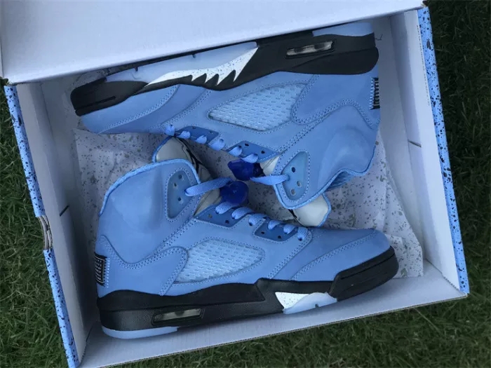 Authentic Air Jordan 5 “UNC