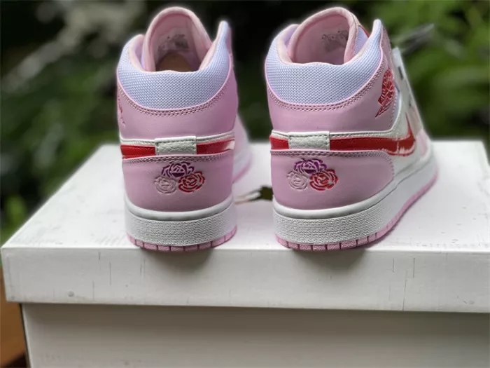 Authentic Air Jordan 1 Mid Valentine’s Day