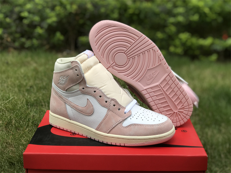 Authentic Air Jordan 1 High OG“WashedPink”GS