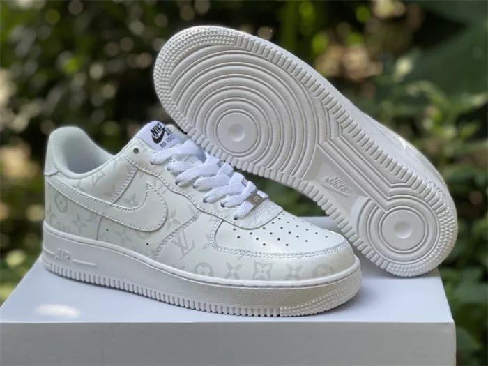 Authentic LV X Nike Air Force 1 White