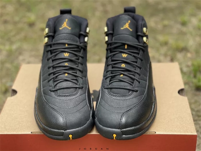 Authentic Air Jordan 12 “Black Taxi”