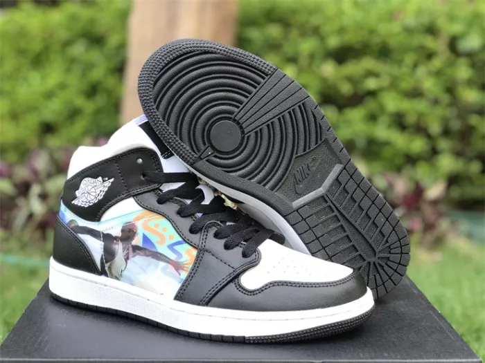 Authentic Air Jordan 1 Mid “Hologram”