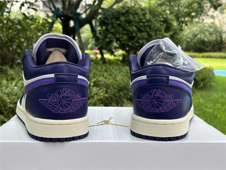 Authentic Air Jordan 1 Low “Sky J Purple”