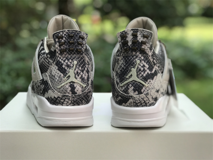 Authentic Air Jordan 4 Premium “Snakeskin”