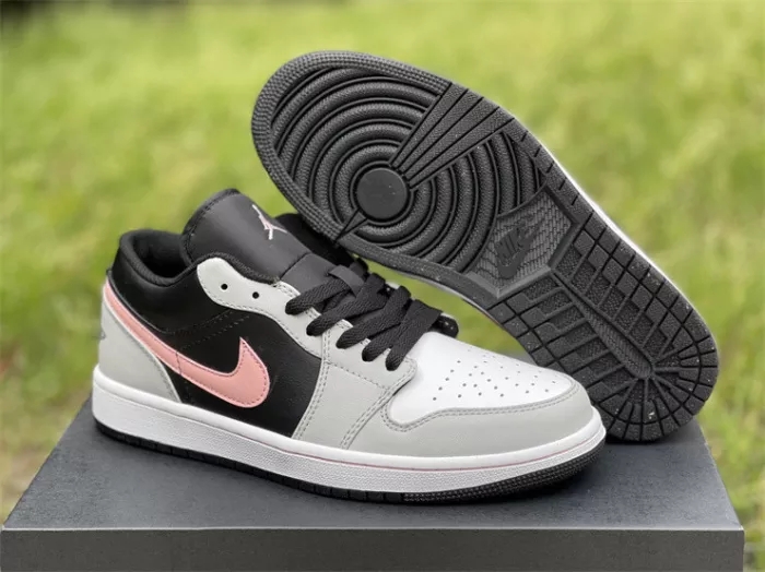 Authentic Air Jordan 1 Low Grey Pink