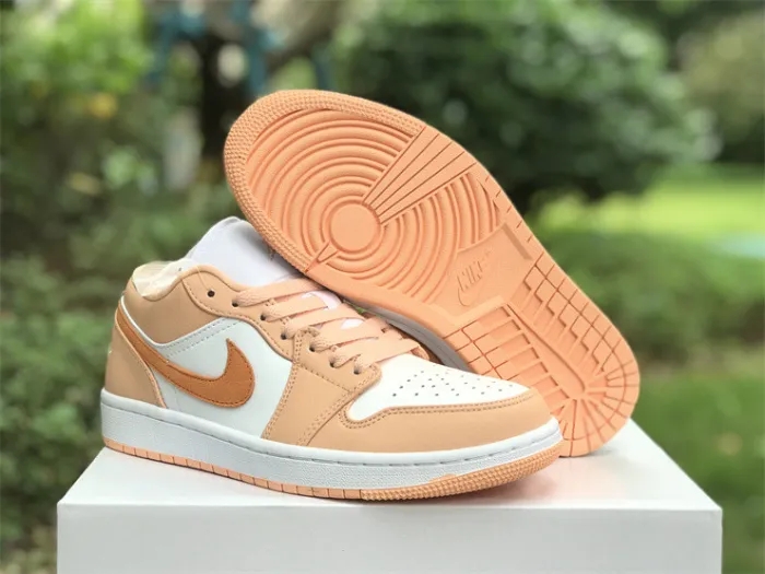 Authentic Air Jordan 1 Low “Sunset Haze” Women Shoes