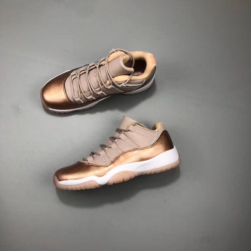 Super Max Air Jordan 11 Low GS “Rose Gold”