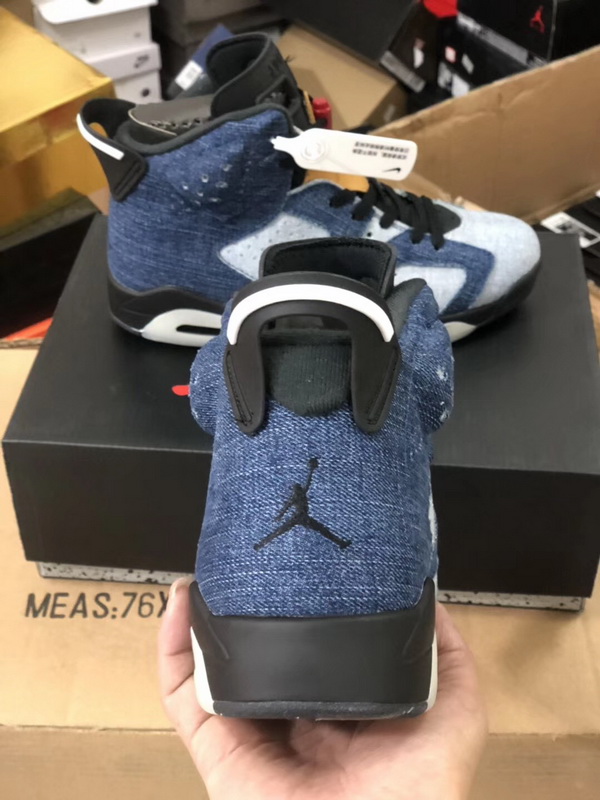 Authentic Air Jordan 6 “Washed Denim” 